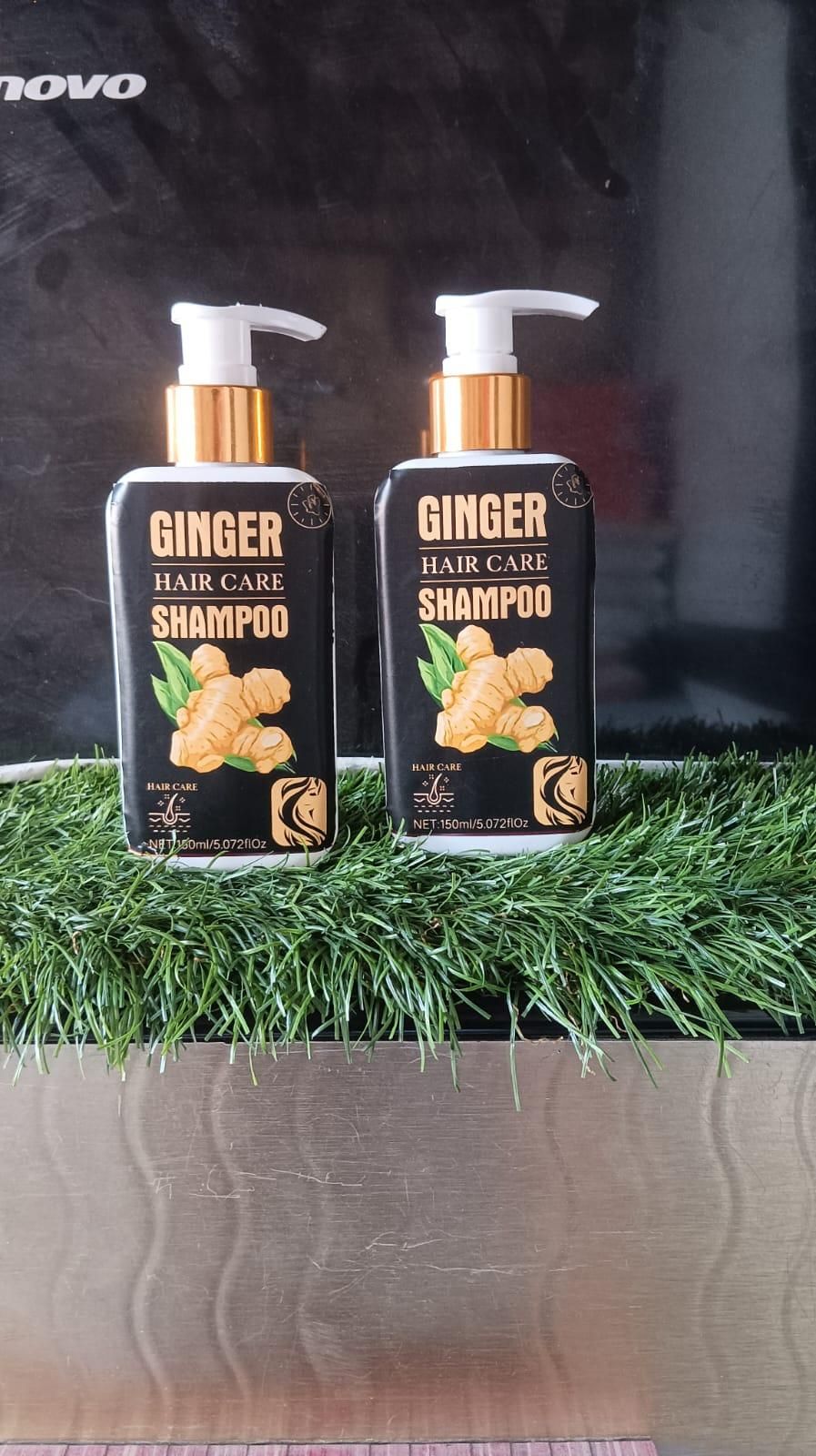 Ginger Hair Care Shampoo 150ml Each (Pack of 2)